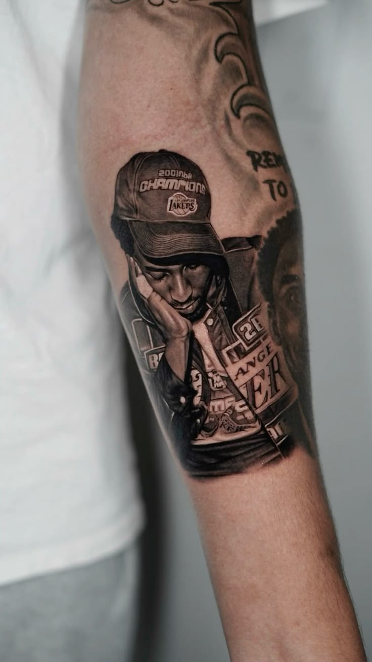 Kobe Bryant tattoo