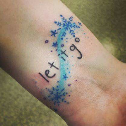 Frozen let it go tattoo