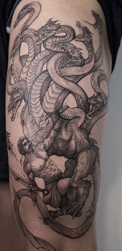 HYDRA TATTOO: Meanings, Tattoo Ideas & Tattoo Designs