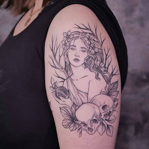 Persephone tattoo