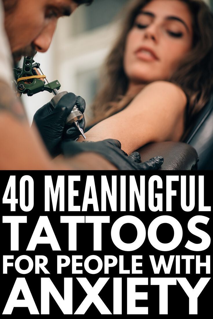 40 Anxiety Tattoos to Give You Strength and Help You Cope