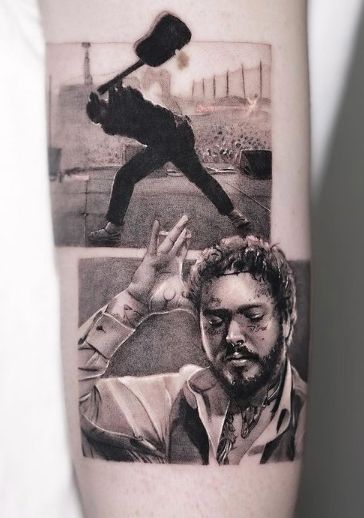 Best 55 Post Malone Tattoos and Ideas - NSF News and Magazine