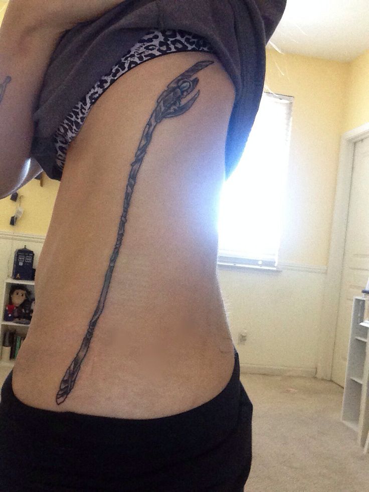 Loki's scepter tattoo