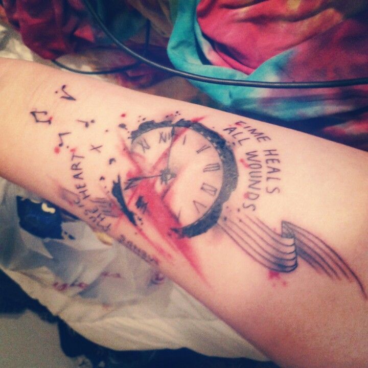 25 Tattoos ideas | tattoos, time heals, time heals all wounds