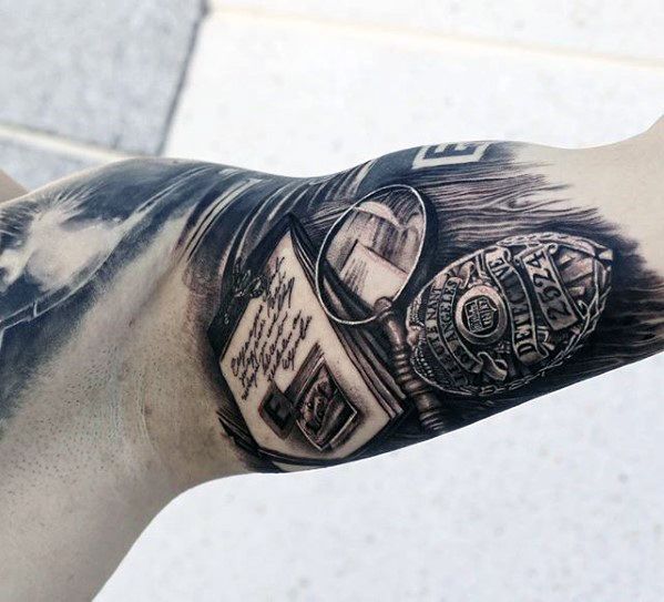 47 Amazing Police Tattoos for Men