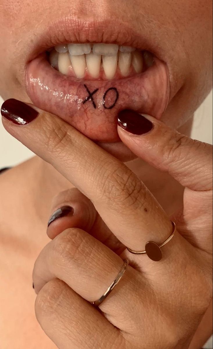 Pin by Rebecca Miller on Just thinking | Inside lip tattoos, Inner lip  tattoo, Lip tattoos