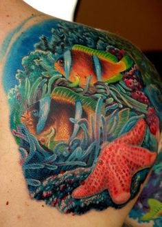 Discover 33 Tattoo Ideas and Underwater Tattoo Ideas | ocean sleeve tattoos,  coral tattoo, sea turtle tattoo and more