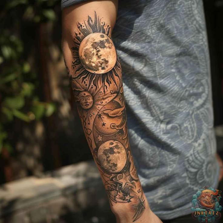 sun and moon