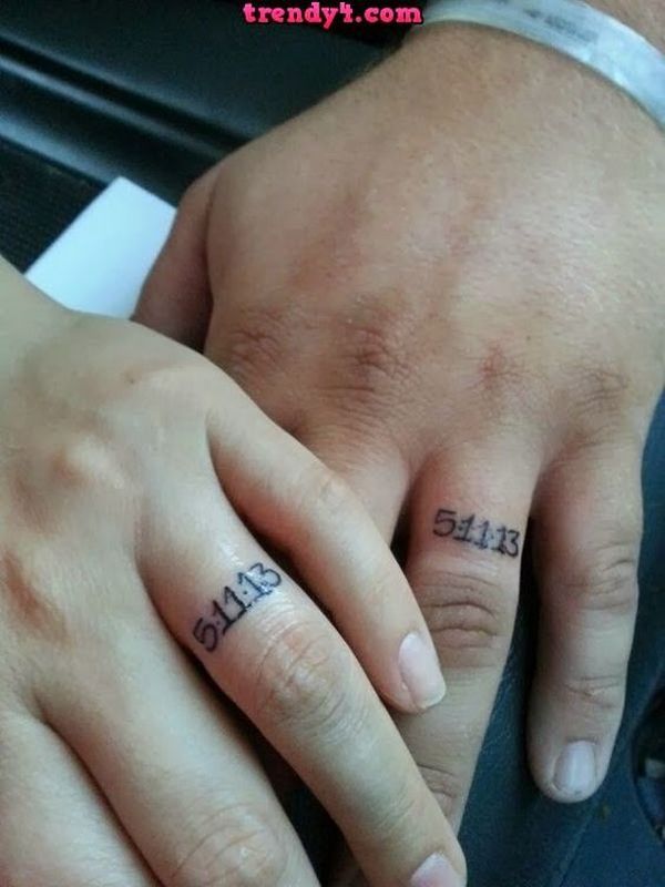❤️ 40 Awesome Wedding Band Ring Tattoos - Hi Miss Puff - Page 3