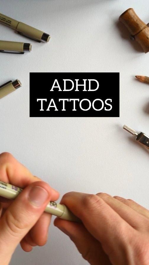 Don't change! 🙌 . . . #adhd #mentalhealth #tattoo