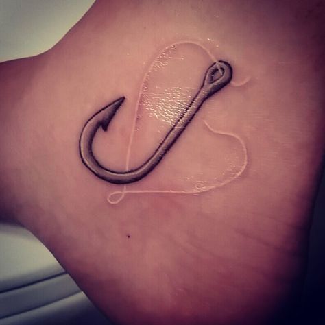 Fish Hook Tattoos Designs, Ideas and Meaning - Tattoos For You
