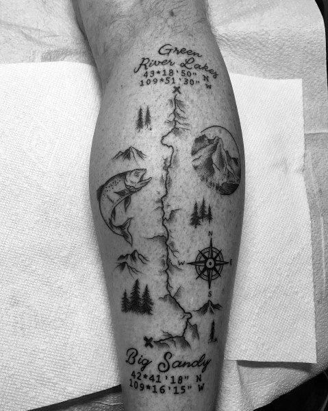 60 Realistic Hiking Tattoos for Men