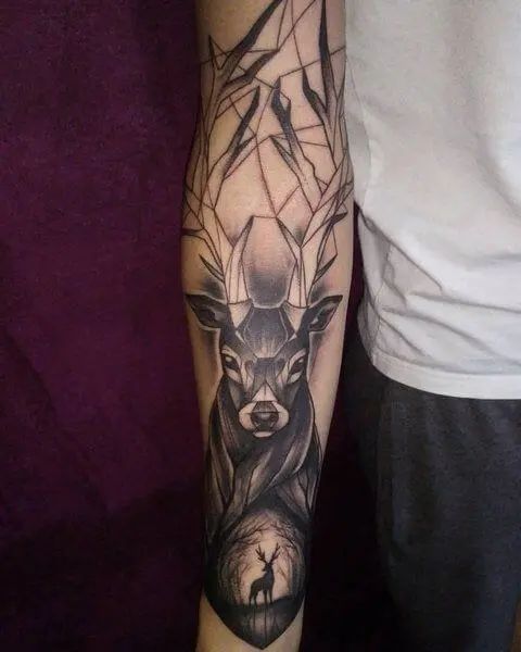 Top 15+ Realistic Forearm Tattoos – Stag Tattoo Ideas