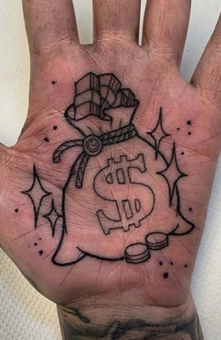 60 Badass Money Tattoo Designs & Meaning