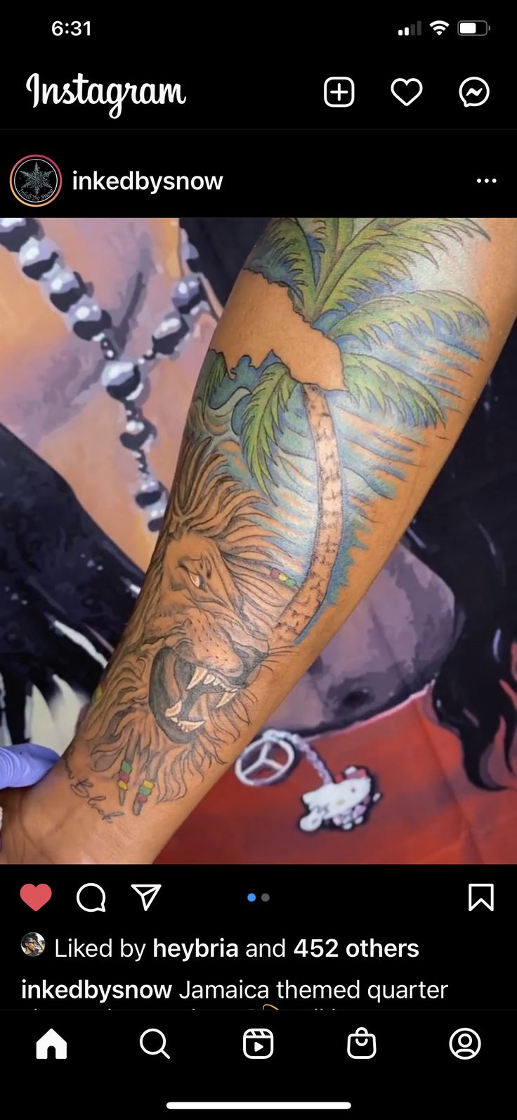 Pin by Beauty_addict on tattoos | Jamaican tattoos, Pretty tattoos for  women, Star sleeve tattoo