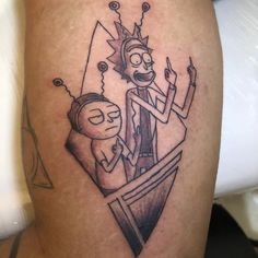 52 Rick and morty tattoo ideas | rick and morty tattoo, rick and morty,  cartoon tattoos