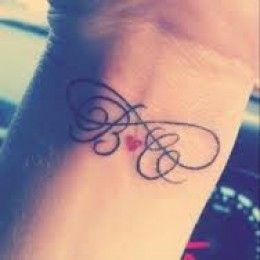 Initial Tattoo Designs And Ideas-Initial Tattoo Pictures And Letter Tattoos