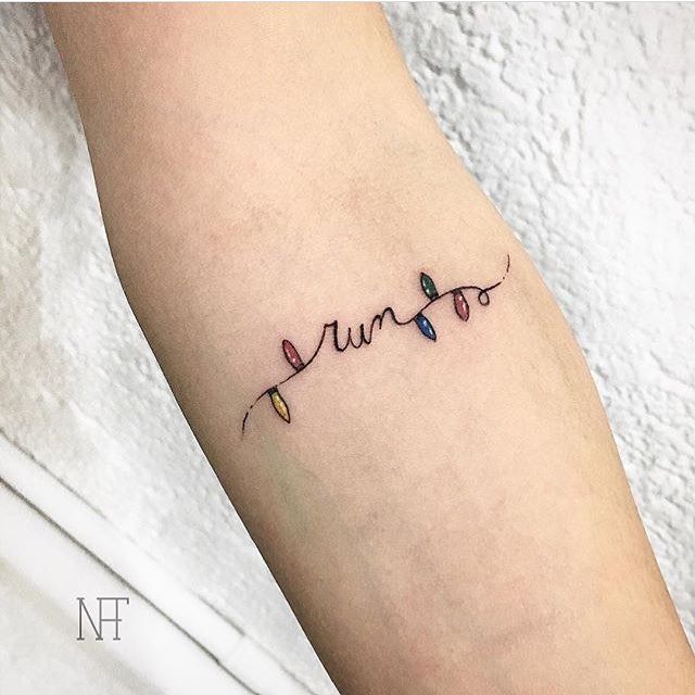 Pin by Holly Quinn on Tattoos | Stranger things tattoo, Subtle tattoos, Small  tattoos