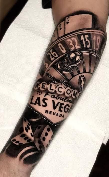 Pin by ○ART TATTOO STUDIO○ on tattoo | Sleeve tattoos, Tattoo designs, Vegas tattoo