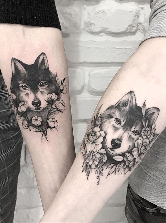 24 Siberian Husky Tattoo Designs For Men and Women