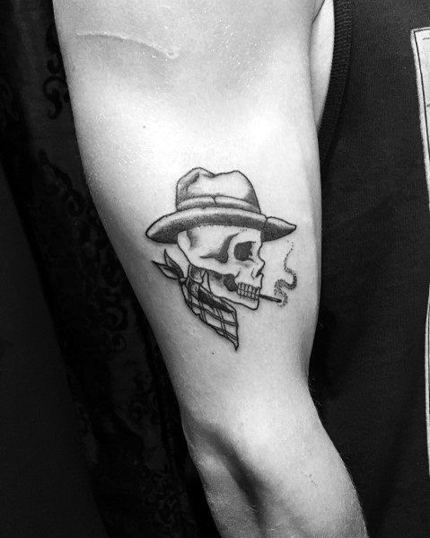 60 Cowboy Hat Tattoo Ideas for Men