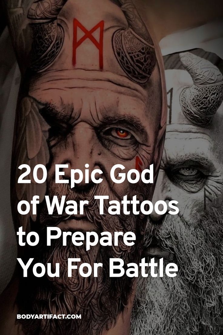 20 Epic God of War Tattoos to Prepare You For Battle