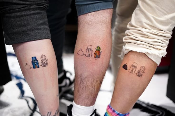 Pin by Alpha_K_ Royalty on Trio tattoos | Matching tattoos for siblings,  Sibling tattoos, Funny tattoos