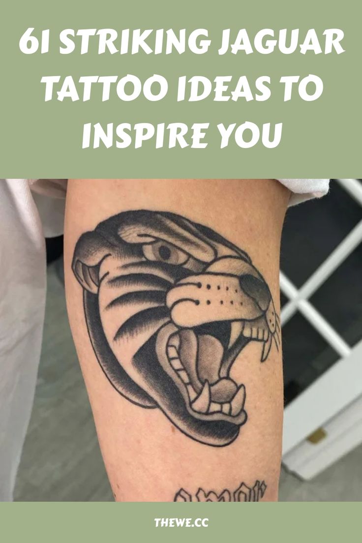 61 Fierce Jaguar Tattoo Ideas You Need to See!