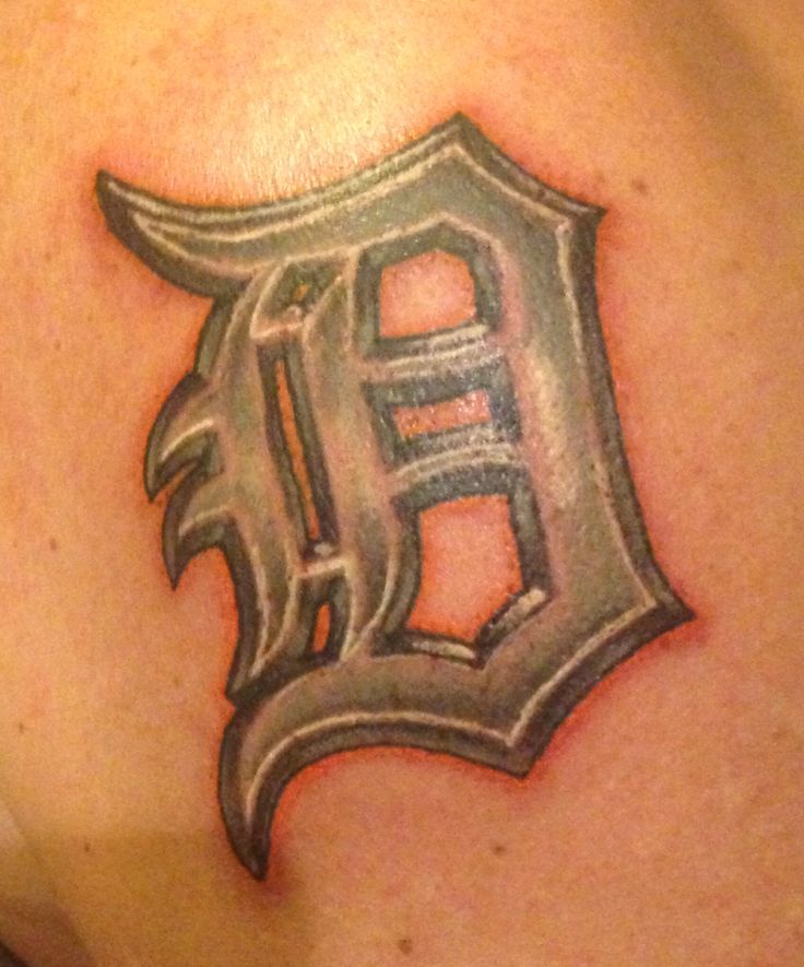 Detroit Tigers, Old English D