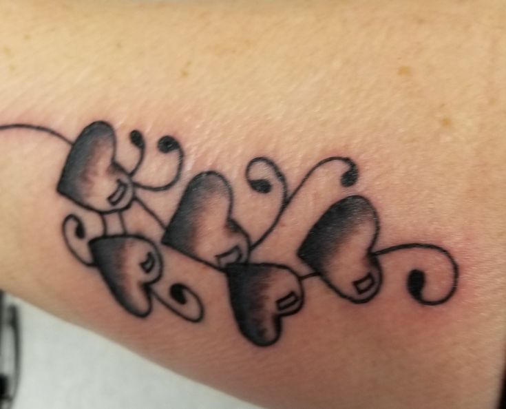 5 little hearts for the 5 loves of my life