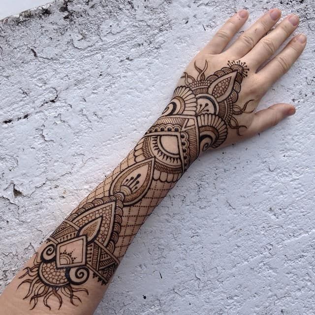 150 Incredible Henna Tattoo Designs (Ultimate Guide, August 2020)