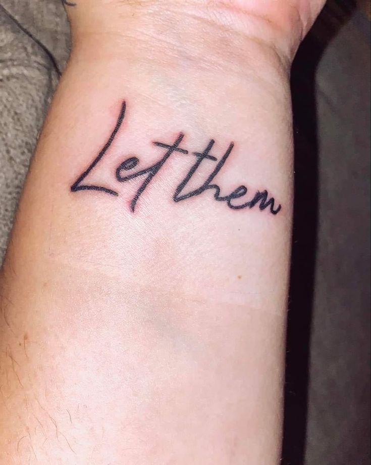 Let them tattoo