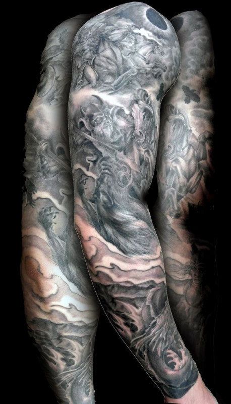 207 Cool Traditional Viking Tattoos for Men