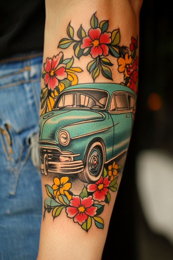 10 Creative Car Tattoo Ideas for Your Next Ink Adventure!