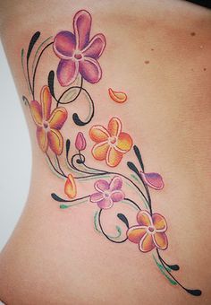 9 Most Beloved Plumeria Tattoo Designs!