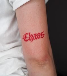 Controlled Chaos Tattoo