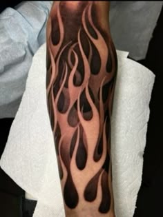 110 Chain Wire Flames Tattoo Ideas in 2025 | flame tattoos, tattoos for  guys, sleeve tattoos