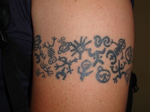 Taino Arm Band Tattoo