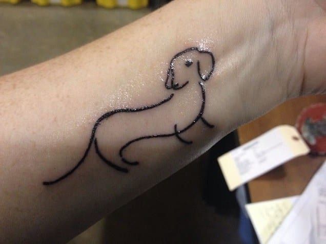 The 23 Coolest Dachshund Tattoo Designs In The World