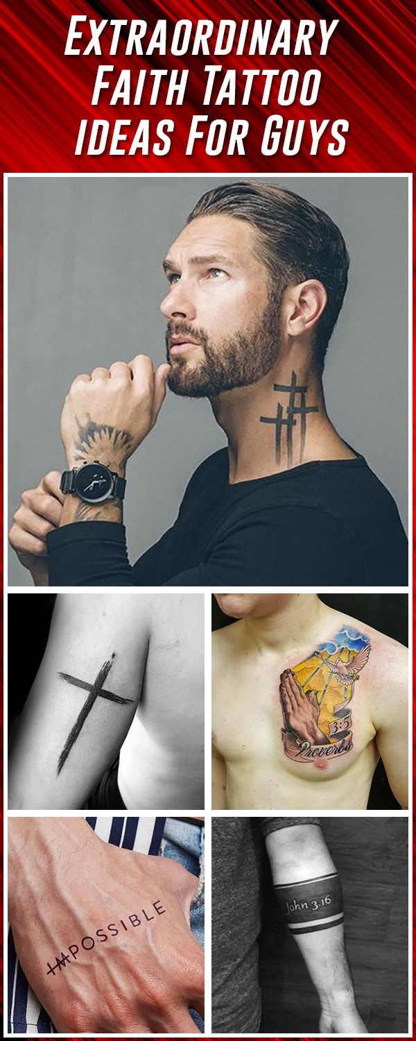60 Extraordinary Faith Tattoos to Showcase Your Belief – Meanings, Designs  and Ideas