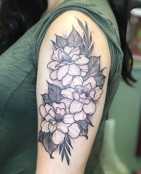 10 Eye-Catching Gardenia Flower Tattoo Designs And Ideas!