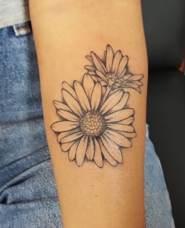 April (Daisy) | Birth Flower Tattoo Ideas | POPSUGAR Love ...
