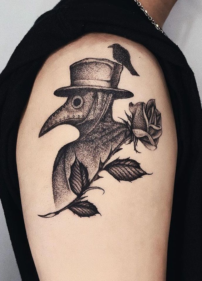 Plague Doctor Tattoos: Meanings, Tattoo Designs & Ideas