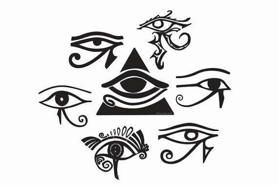 Eye of Horus Tattoo Design