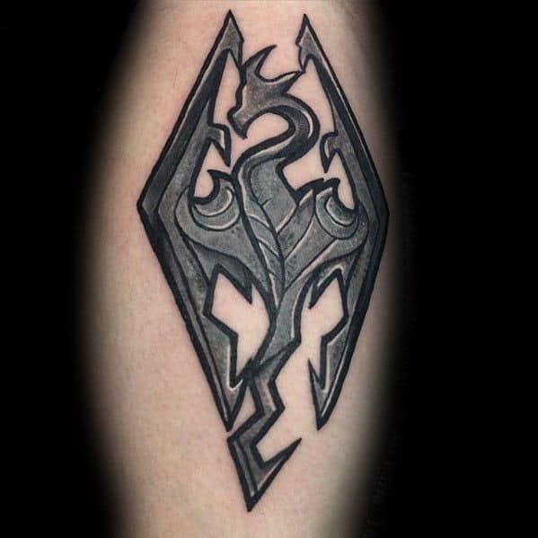 43 Skyrim Tattoo Designs for Men