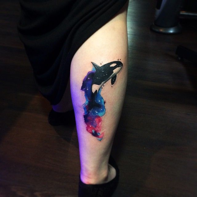 Orca tattoo, Whale tattoos, Killer whale tattoo