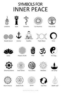 17 Symbols For Inner Peace And How to Use Them