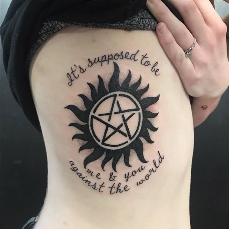 34 Best Supernatural Tattoo Ideas For Supernatural Fans - The XO Factor