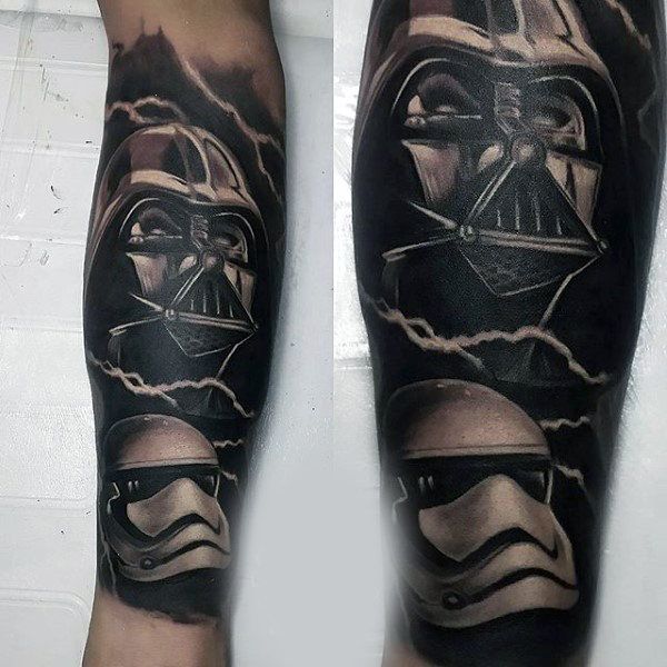 100 Evil Darth Vader Tattoo Designs for Men