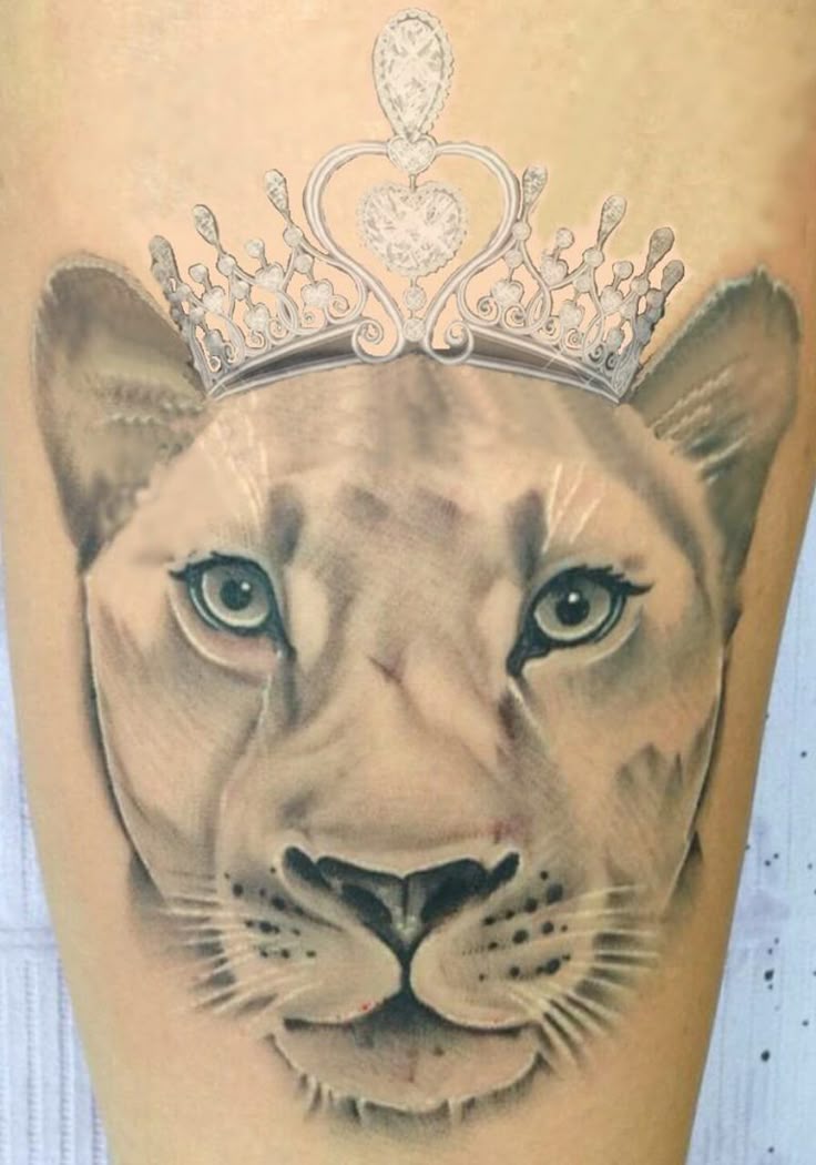 10+ Best Lioness Tattoos - Queen Tattoo Ideas